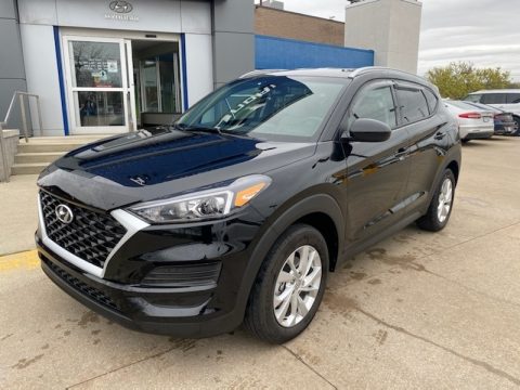 Black Noir Pearl Hyundai Tucson Value AWD.  Click to enlarge.