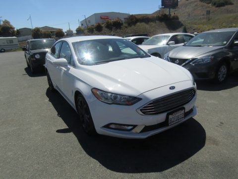 Oxford White Ford Fusion SE AWD.  Click to enlarge.
