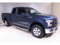 2017 Ford F150 XL SuperCab 4x4 Blue Jeans