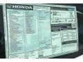  2021 Honda Civic Sport Touring Hatchback Window Sticker #9