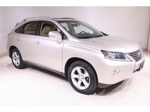 Satin Cashmere Metallic Lexus RX 350 AWD.  Click to enlarge.