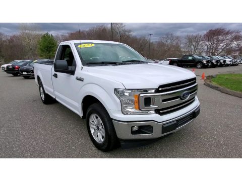 Oxford White Ford F150 XL Regular Cab.  Click to enlarge.