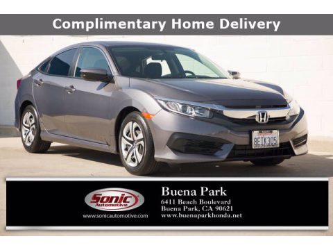 Modern Steel Metallic Honda Civic LX Sedan.  Click to enlarge. Modern Steel Metallic Honda Civic LX Sedan.  Click to enlarge.