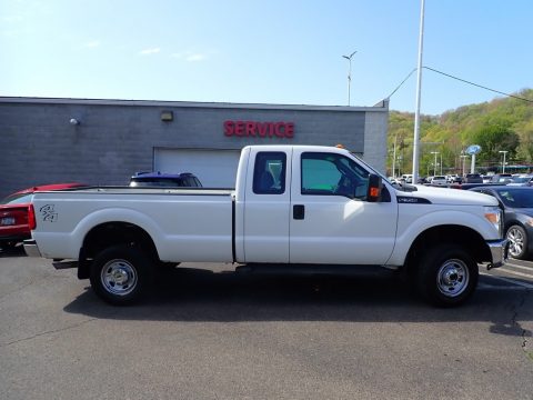 Oxford White Ford F350 Super Duty XL SuperCab 4x4.  Click to enlarge.