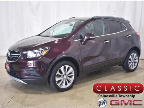 Black Cherry Metallic Buick Encore Preferred AWD.  Click to enlarge.