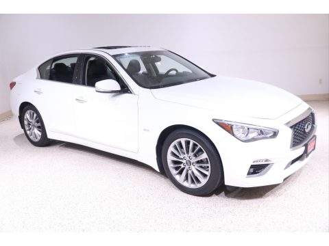 Majestic White Infiniti Q50 3.0t AWD.  Click to enlarge.