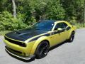 Front 3/4 View of 2021 Dodge Challenger R/T Scat Pack Widebody #2