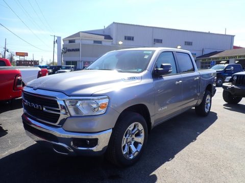 Billet Silver Metallic Ram 1500 Big Horn Crew Cab 4x4.  Click to enlarge.