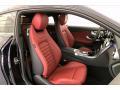  2021 Mercedes-Benz C Cranberry Red Interior #5