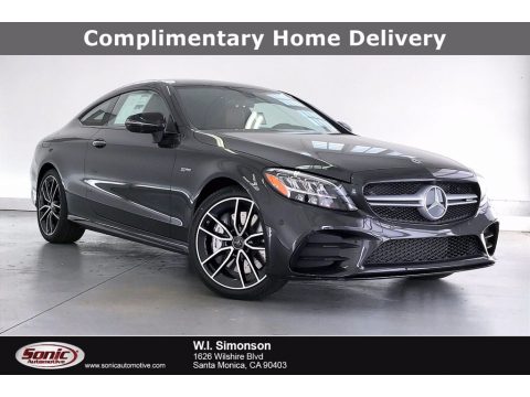 Graphite Gray Metallic Mercedes-Benz C 300 4Matic Coupe.  Click to enlarge.