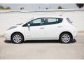  2016 Nissan LEAF Glacier White #10