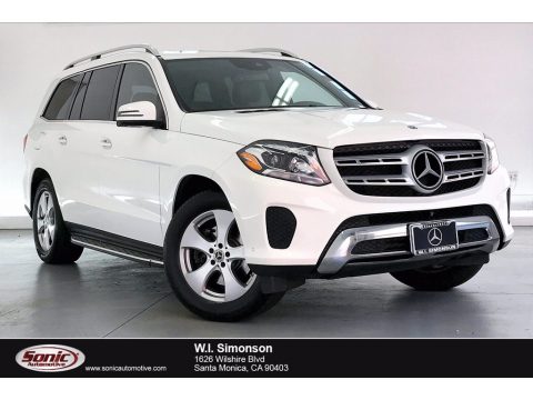 Polar White Mercedes-Benz GLS 450 4Matic.  Click to enlarge.