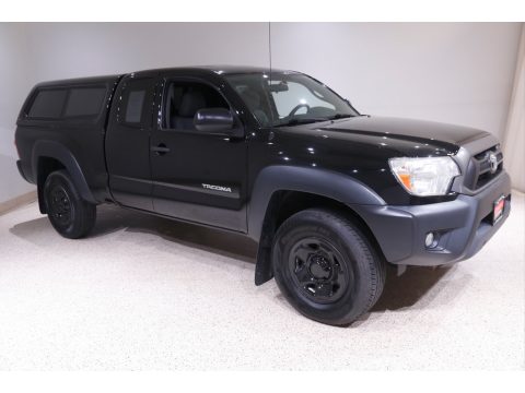 Black Toyota Tacoma Access Cab 4x4.  Click to enlarge.