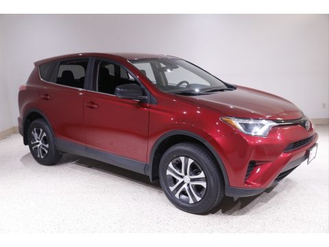 Ruby Flare Pearl Toyota RAV4 LE.  Click to enlarge.