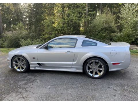 Satin Silver Metallic Ford Mustang Saleen S281 Coupe.  Click to enlarge.