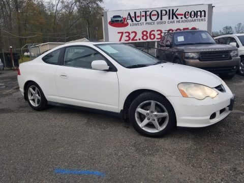 Taffeta White Acura RSX Sports Coupe.  Click to enlarge.