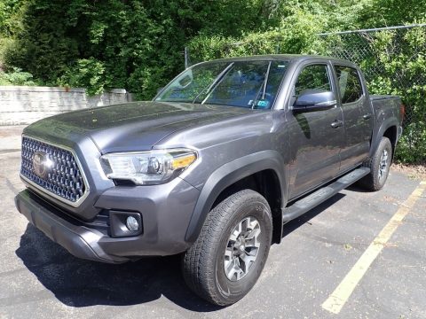 Magnetic Gray Metallic Toyota Tacoma TRD Pro Double Cab 4x4.  Click to enlarge.