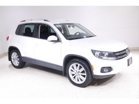 Candy White Volkswagen Tiguan S 4Motion.  Click to enlarge.