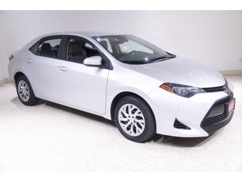 Classic Silver Metallic Toyota Corolla LE.  Click to enlarge.