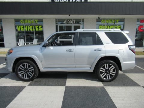 Classic Silver Metallic Toyota 4Runner Limited.  Click to enlarge.