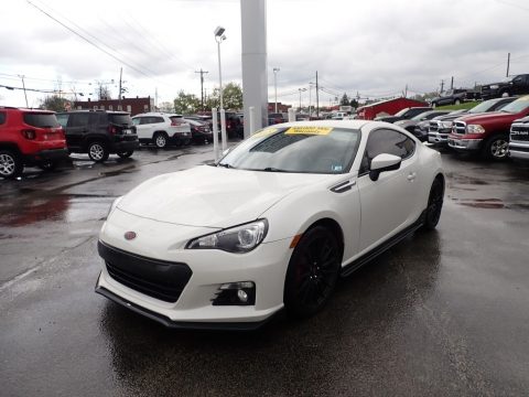 Crystal White Pearl Subaru BRZ Series.Blue Special Edition.  Click to enlarge.