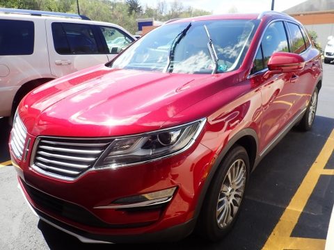 Ruby Red Lincoln MKC Reserve AWD.  Click to enlarge.