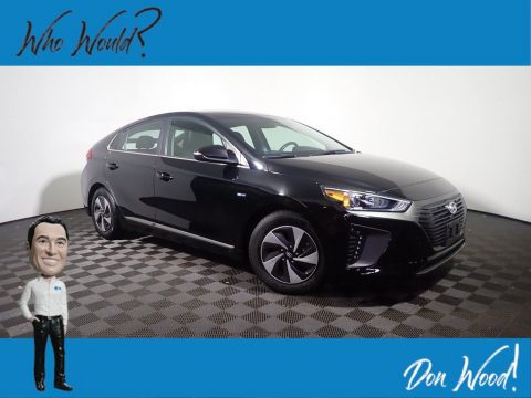 Black Noir Pearl Hyundai Ioniq Hybrid SEL.  Click to enlarge.