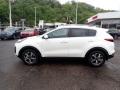  2022 Kia Sportage Snow White Pearl #6