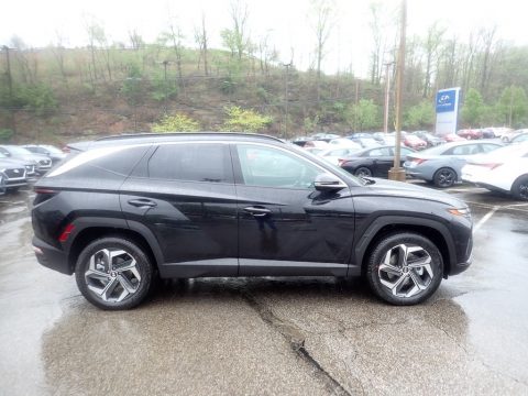 Phantom Black Hyundai Tucson Limited AWD.  Click to enlarge.