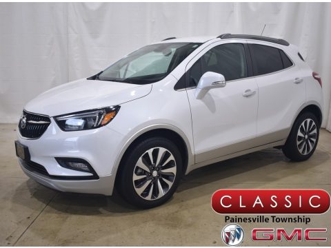 White Frost Tricoat Buick Encore Preferred II.  Click to enlarge.