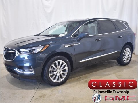 Dark Slate Metallic Buick Enclave Essence AWD.  Click to enlarge.