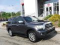 Front 3/4 View of 2013 Toyota Sequoia Limited 4WD #1
