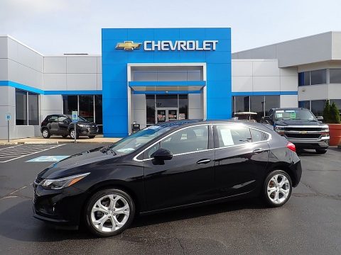 Mosaic Black Metallic Chevrolet Cruze Premier Hatchback.  Click to enlarge.