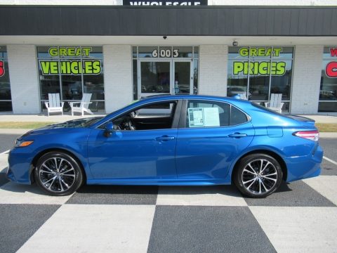 Blue Streak Metallic Toyota Camry SE.  Click to enlarge.