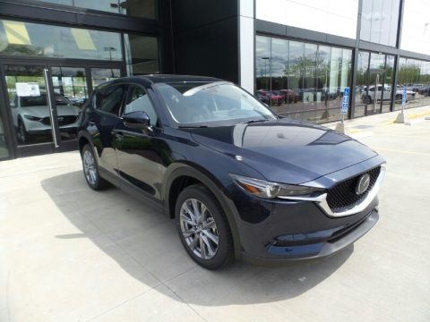 Deep Crystal Blue Mica Mazda CX-5 Grand Touring AWD.  Click to enlarge.