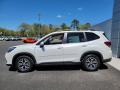  2021 Subaru Forester Crystal White Pearl #4