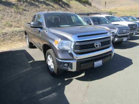 Magnetic Gray Metallic Toyota Tundra SR5 Double Cab.  Click to enlarge.