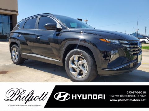 Phantom Black Hyundai Tucson SEL.  Click to enlarge.