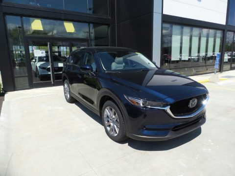 Deep Crystal Blue Mica Mazda CX-5 Grand Touring AWD.  Click to enlarge.