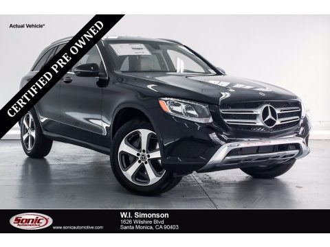 Black Mercedes-Benz GLC 300.  Click to enlarge.