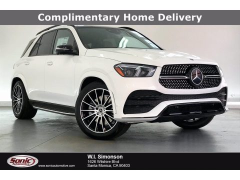Polar White Mercedes-Benz GLE 580 4Matic.  Click to enlarge.