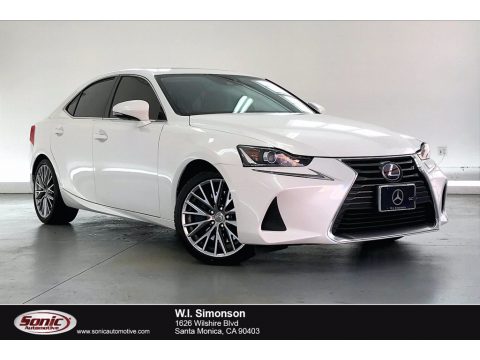 Eminent White Pearl Lexus IS 300.  Click to enlarge.