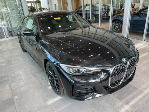 Black Sapphire Metallic BMW 4 Series 430i xDrive Coupe.  Click to enlarge.