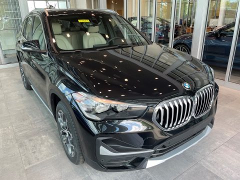 Black Sapphire Metallic BMW X1 xDrive28i.  Click to enlarge.