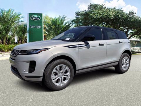 Seoul Pearl Silver Metallic Land Rover Range Rover Evoque S.  Click to enlarge.