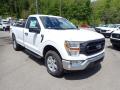 Front 3/4 View of 2021 Ford F150 XL Regular Cab 4x4 #2