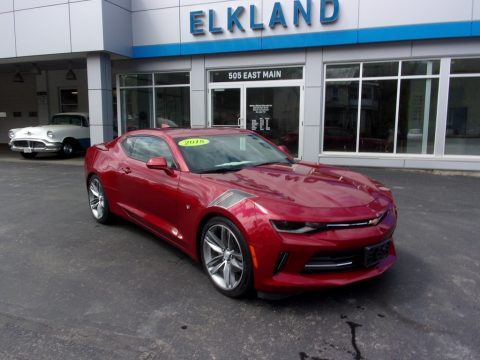 Garnet Red Tintcoat Chevrolet Camaro LT Coupe.  Click to enlarge.