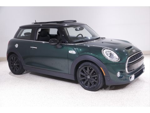 British Racing Green II Metallic Mini Hardtop Cooper S 2 Door.  Click to enlarge.