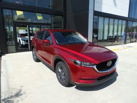 Soul Red Crystal Metallic Mazda CX-5 Touring.  Click to enlarge.