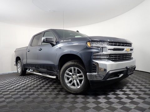 Shadow Gray Metallic Chevrolet Silverado 1500 LT Crew Cab 4WD.  Click to enlarge.